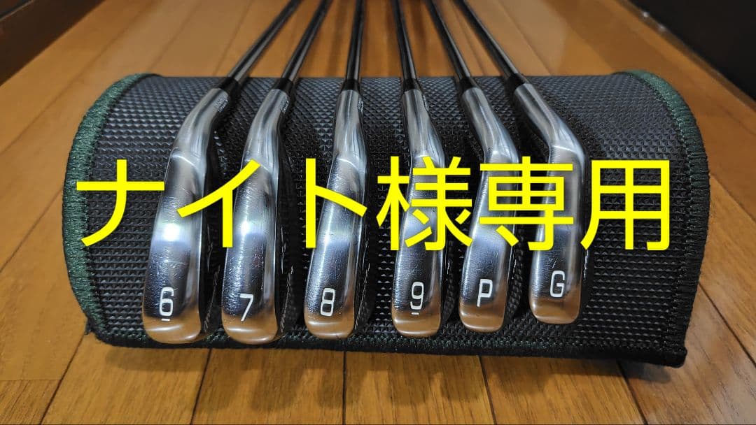 【ナイト】ミズノプロ245 モーダス115S　6~P,G　アイアンセット