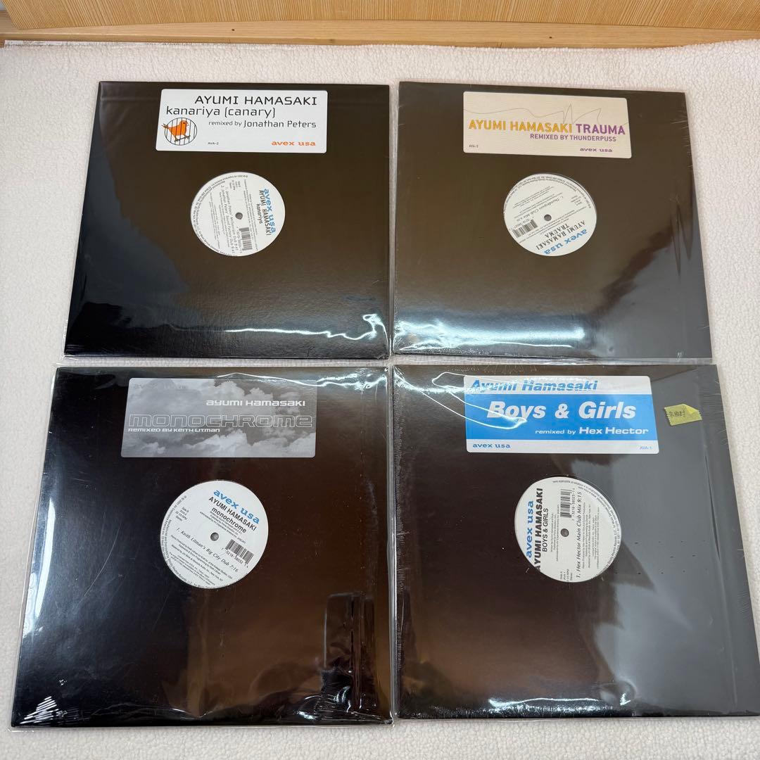 浜崎あゆみ　12インチシングル　レコードセット　Ayumi Hamasaki
