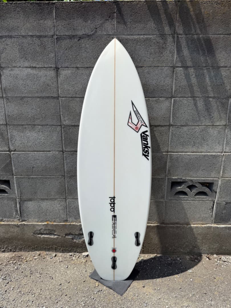 ジャスティスサーフボード TOPOモデル