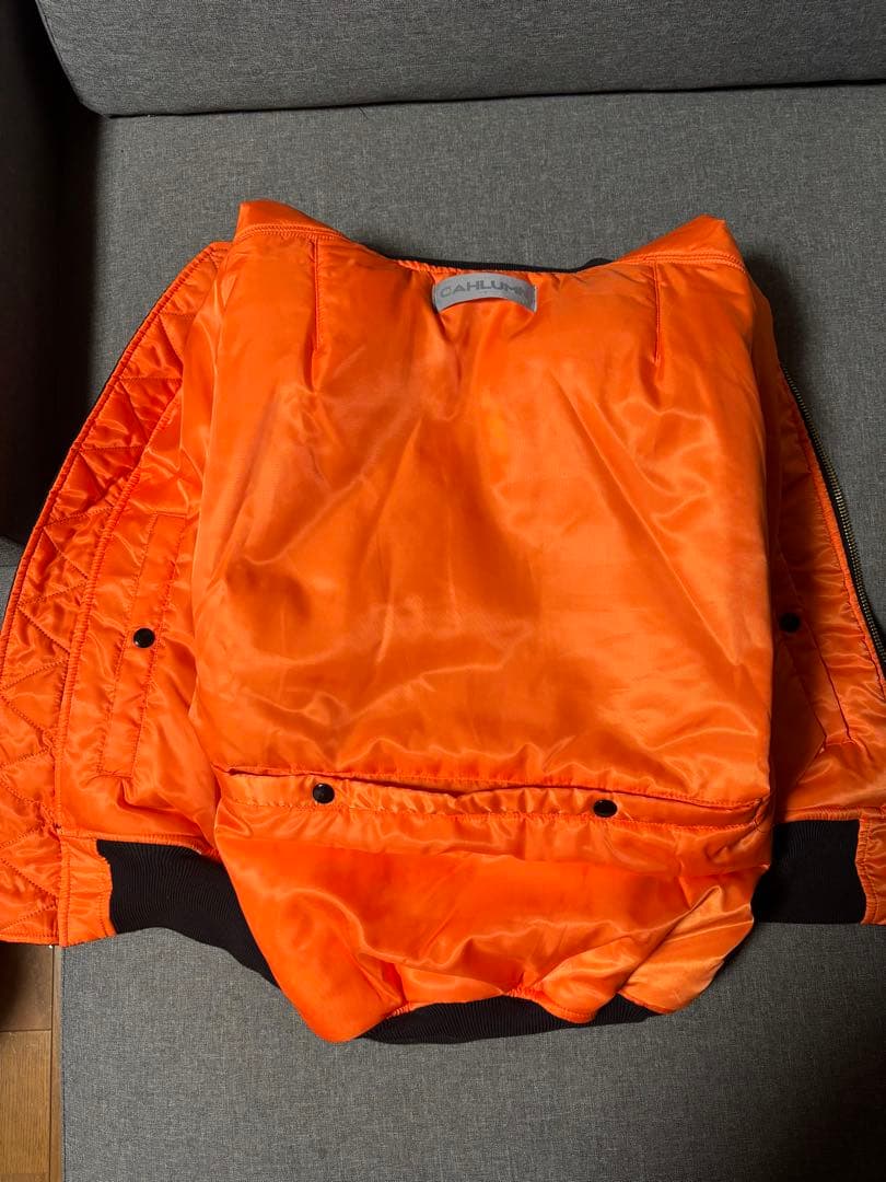 CAHLUMN（カウラム）MA-1 フライトジャケット