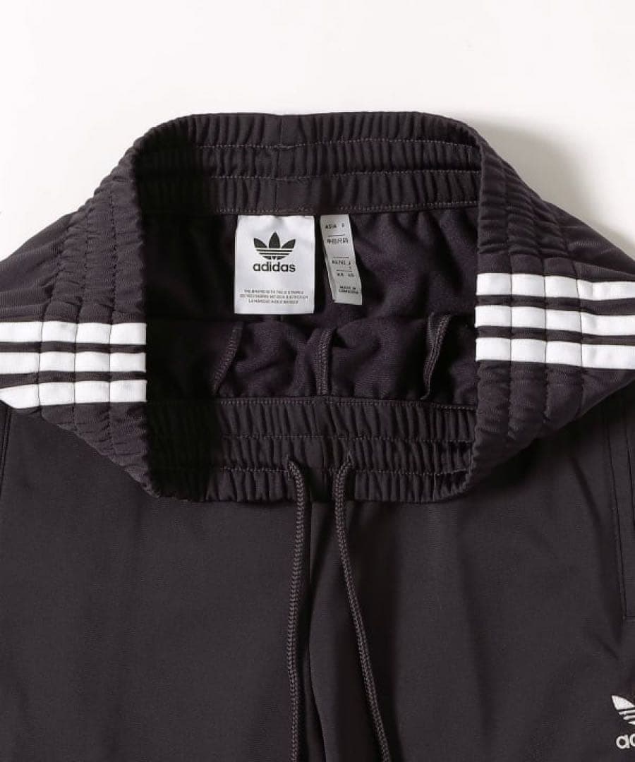 adidas ジャージパンツ S 黒 ストライプ