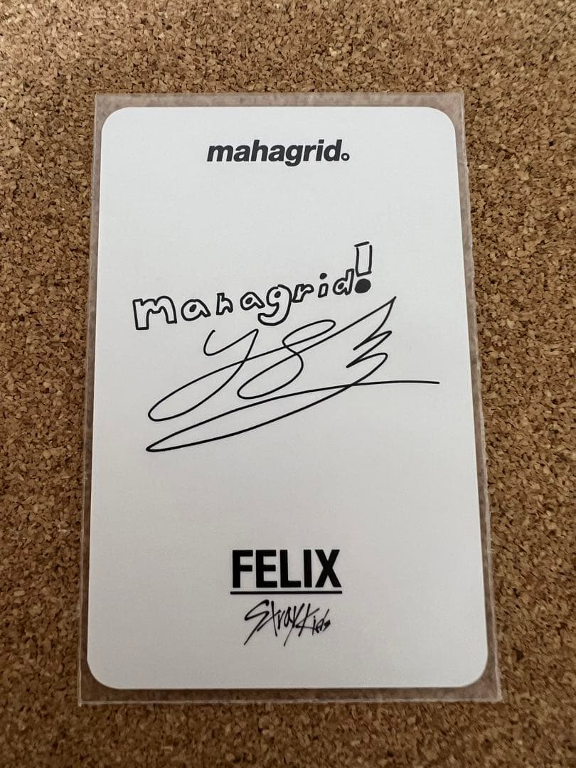 Straykids スキズ mahagrid Felix 第1弾 トレカ