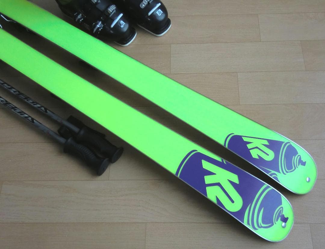 ■■1月限定■送料無料■K2■メンズスキーセット■板159靴25-25.5■■