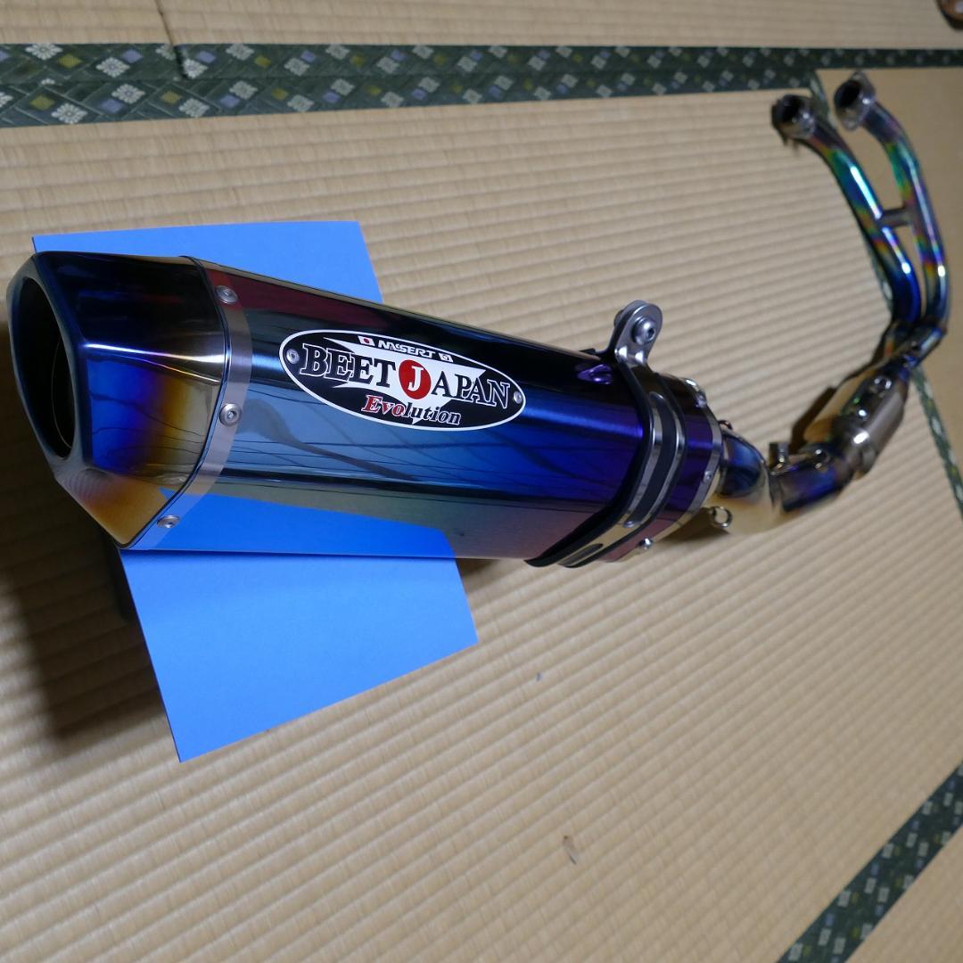 Ninja400 BEET チタン フルエキ NASSERT マフラー