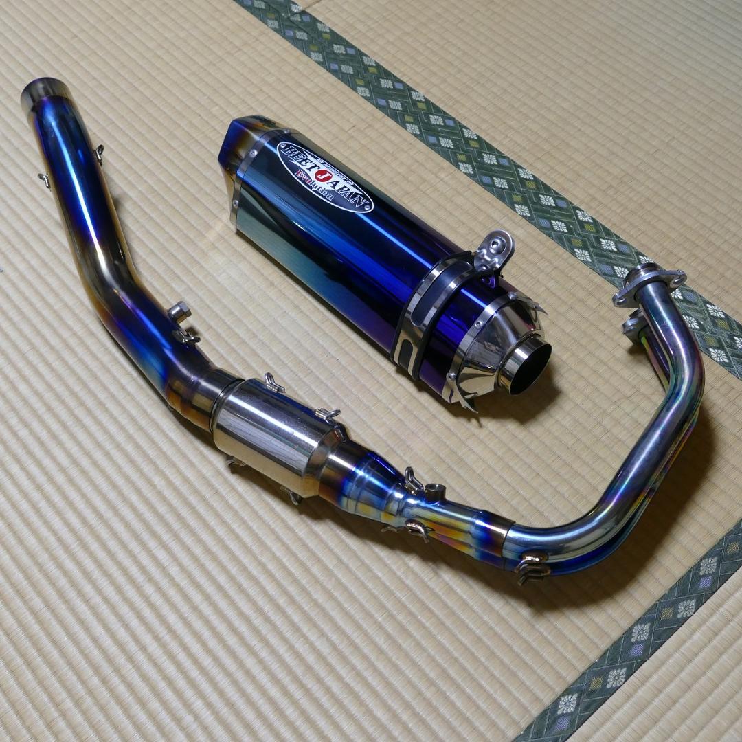 Ninja400 BEET チタン フルエキ NASSERT マフラー
