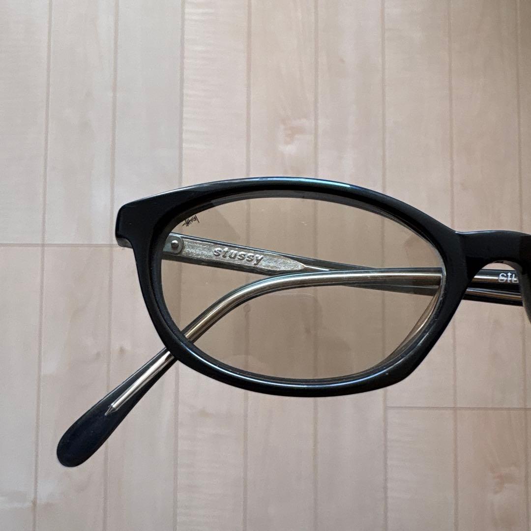 stussy eyewear richie ブラックフレーム　ステューシー