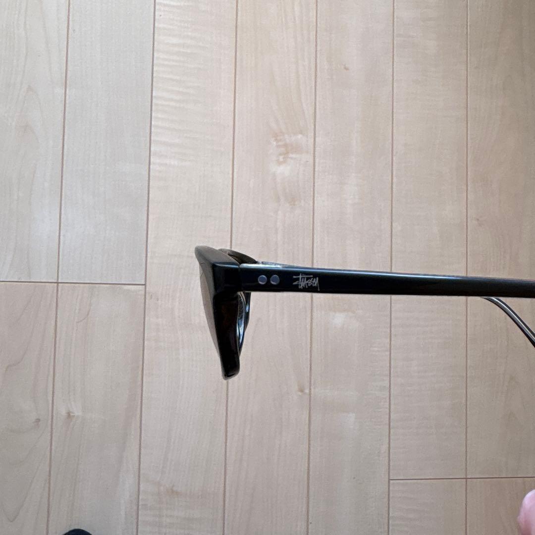 stussy eyewear richie ブラックフレーム　ステューシー