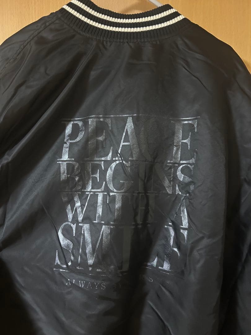 値下げ！ラバンダ lavanda ナイロンルーズスタジャン　黒　新品