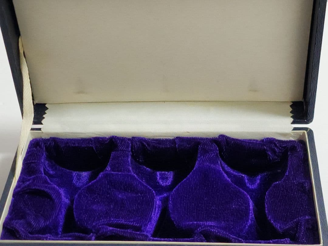 純銀 NHK記念品　ミニカップ 3客セット　総重量：約92.42g