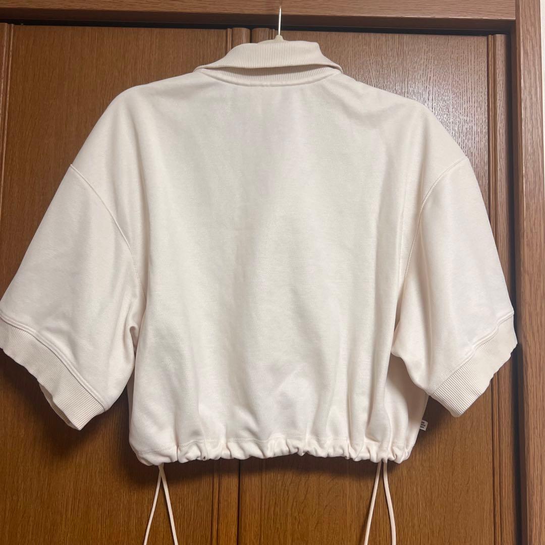 adidas originalsトップス クロップポロシャツ ショート丈