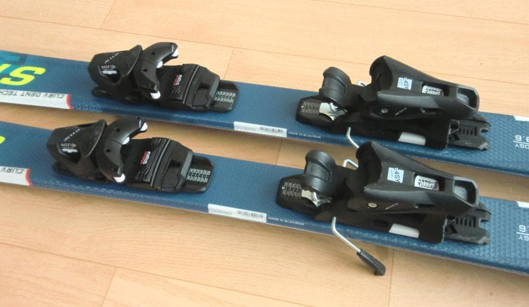 ■■送料無料■STREULE■子供用スキー4点セット■120/22■WAX済■■