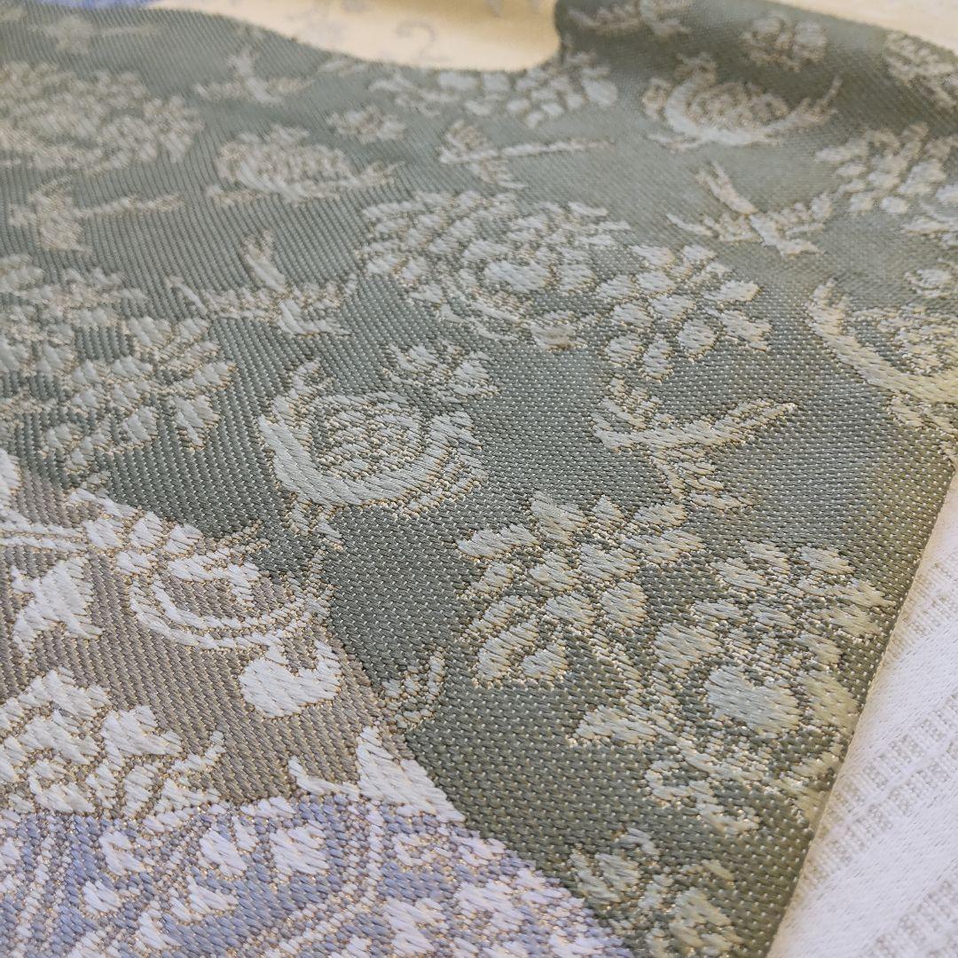 【袋帯】上品ゴールドベージュ＊道長取り/パステル/お茶席/Obi/Vintage