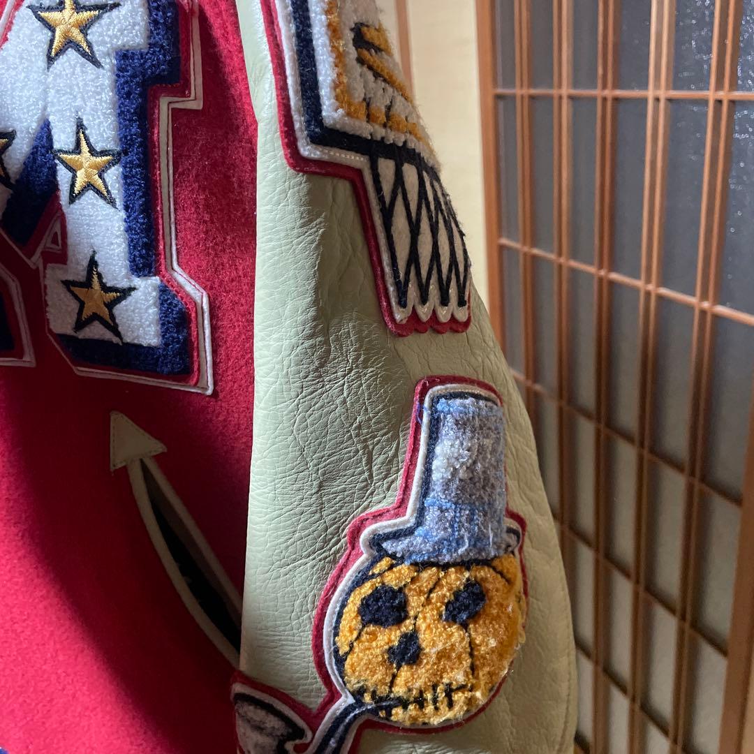 Whitesville Letterman スタジャン 38