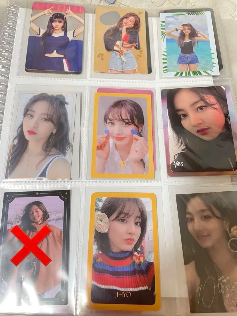 TWICE ジヒョ トレカ