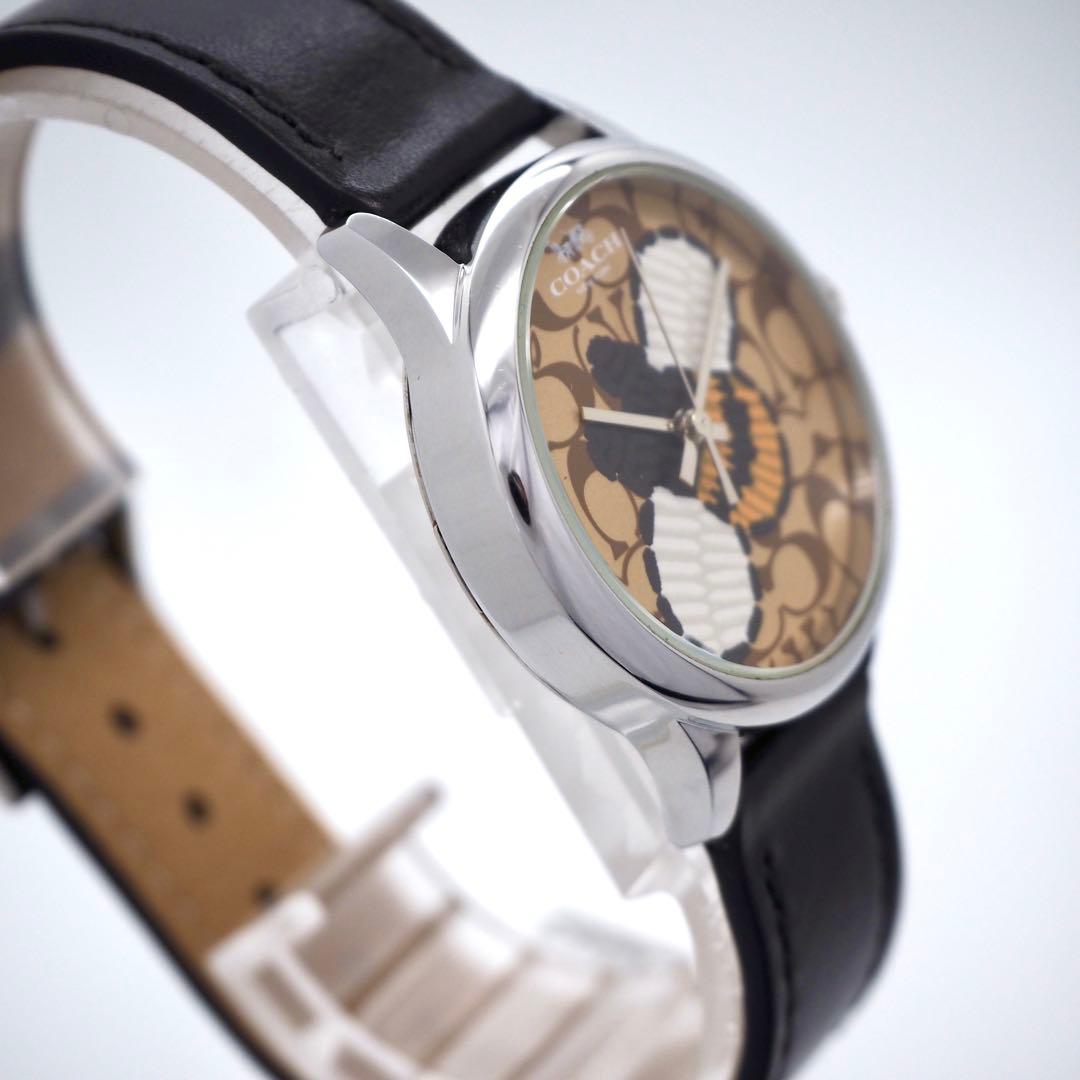 専用187【美品】COACH 時計　ハチ 箱付き 柄 レディース　メンズ