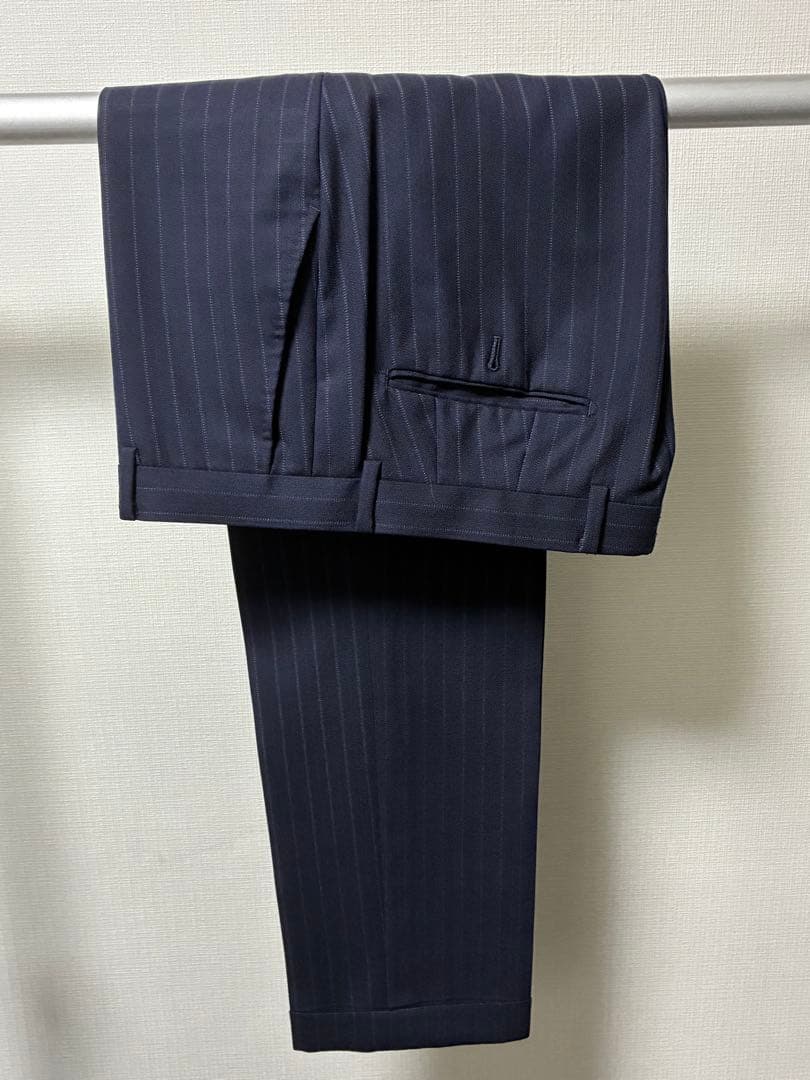 SHIPS シップス 日本製 リングヂャケット ネイビー スーツ サイズ46