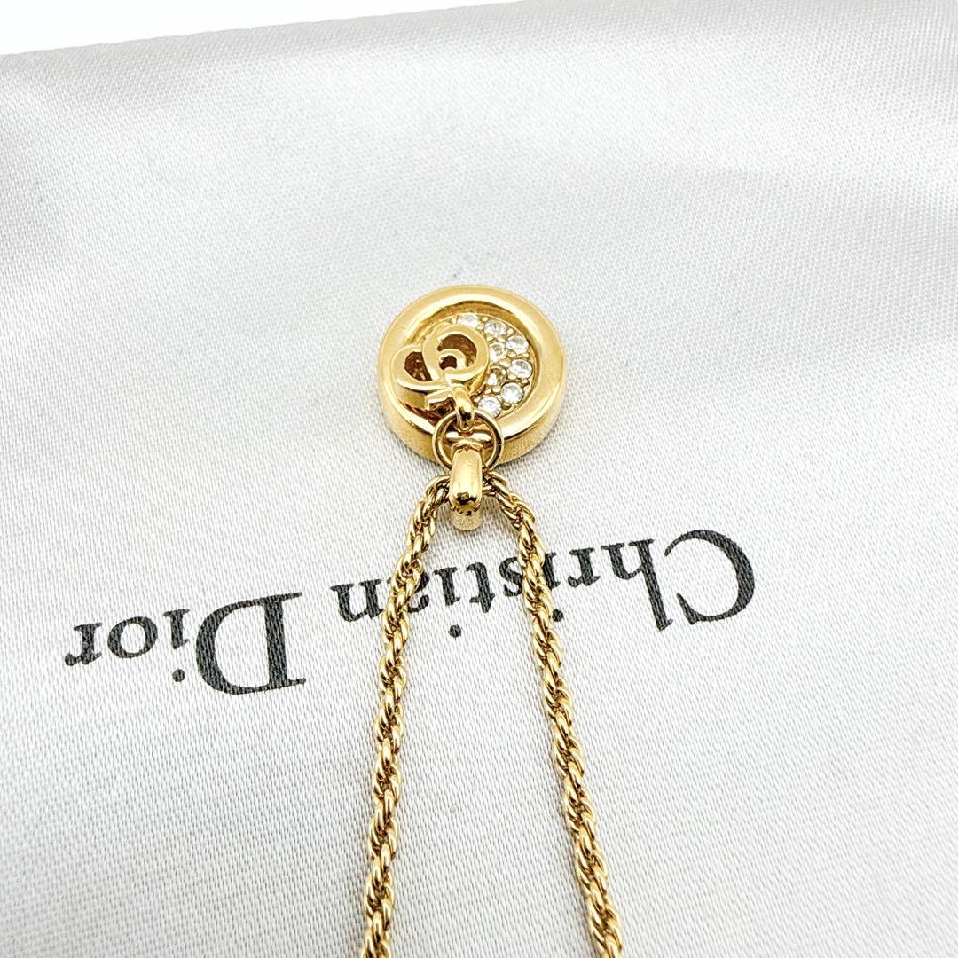 2939 極美品✨　Dior　ネックレス　CD ロゴ　希少　刻印　cm