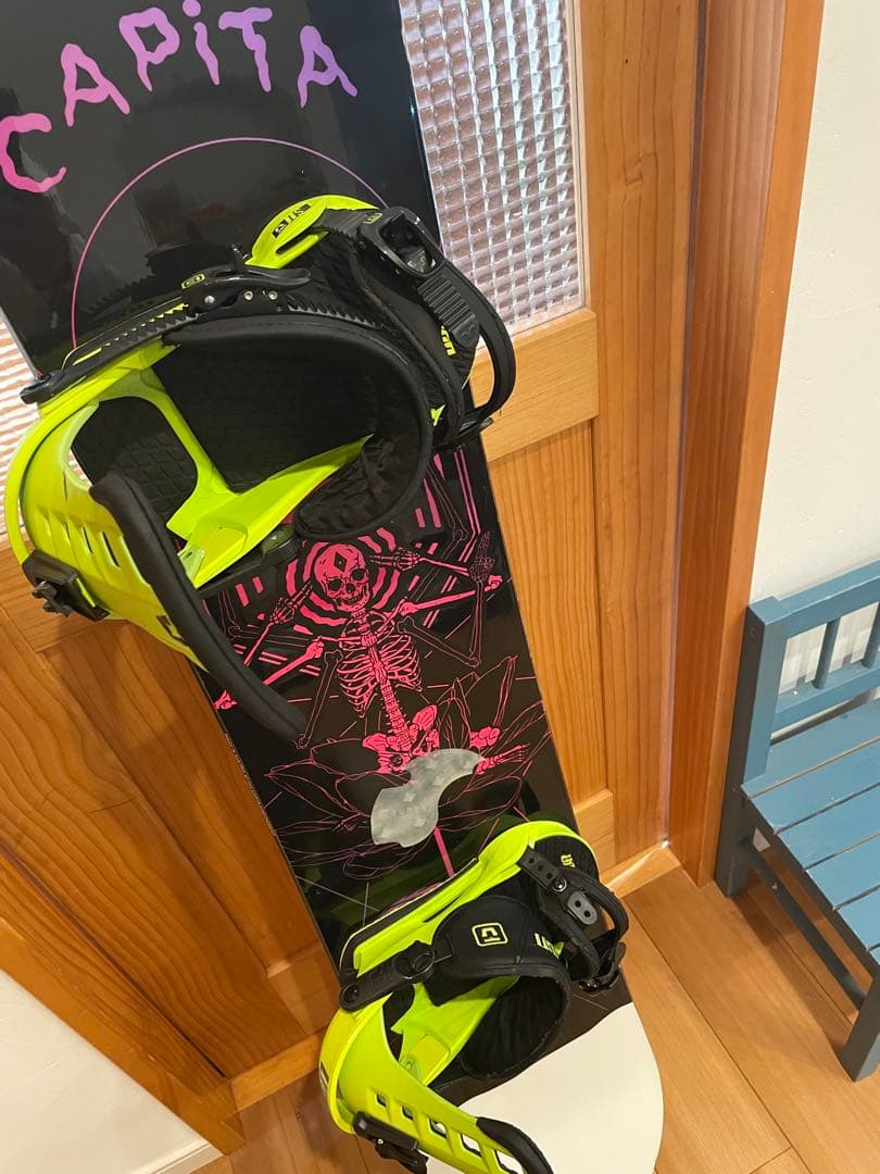 CAPiTA 152cm / UNION STスノーボード　フルセット