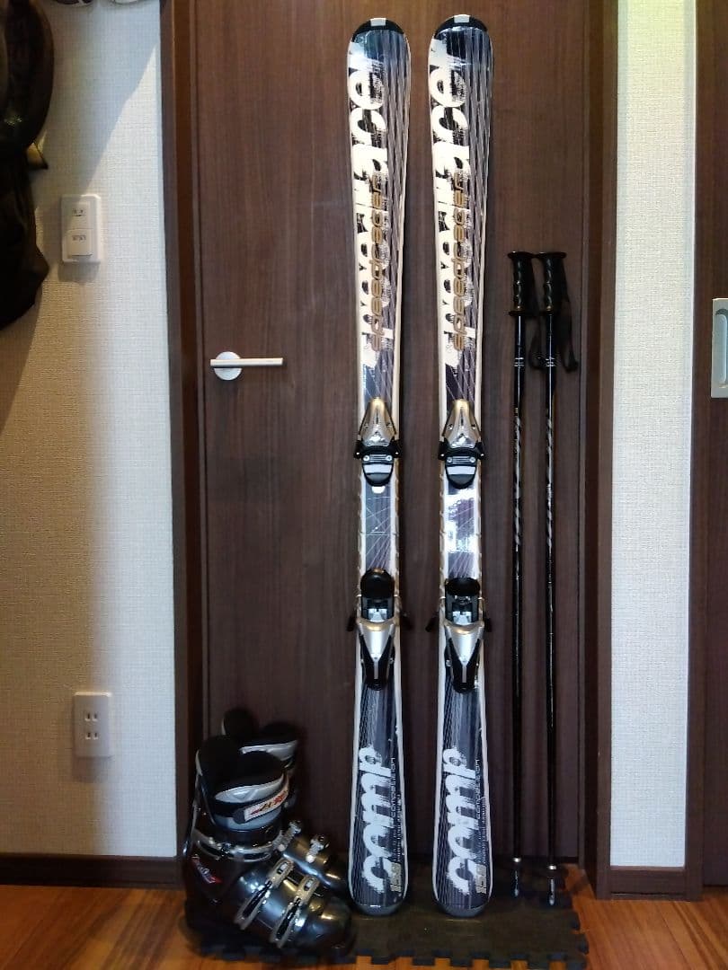 程度良好❗️CONP 男女兼用/スキーセット・メンテ・WAX済み✔