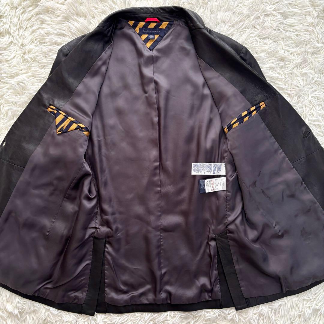 pippi さん専用Lサイズ相当 ラムレザー羊革 トミーヒルフィガー テーラード