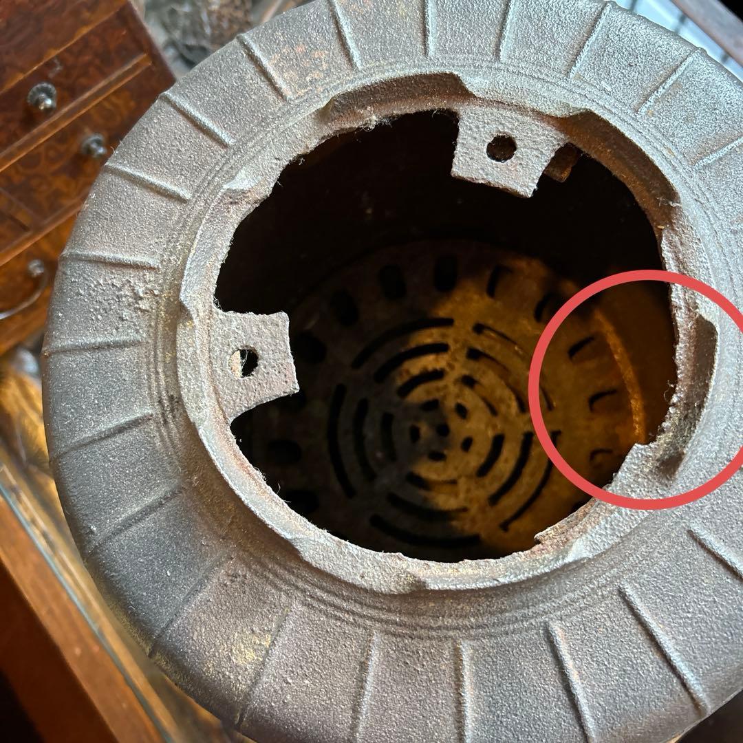 1*0様 練炭ストーブ　レトロ