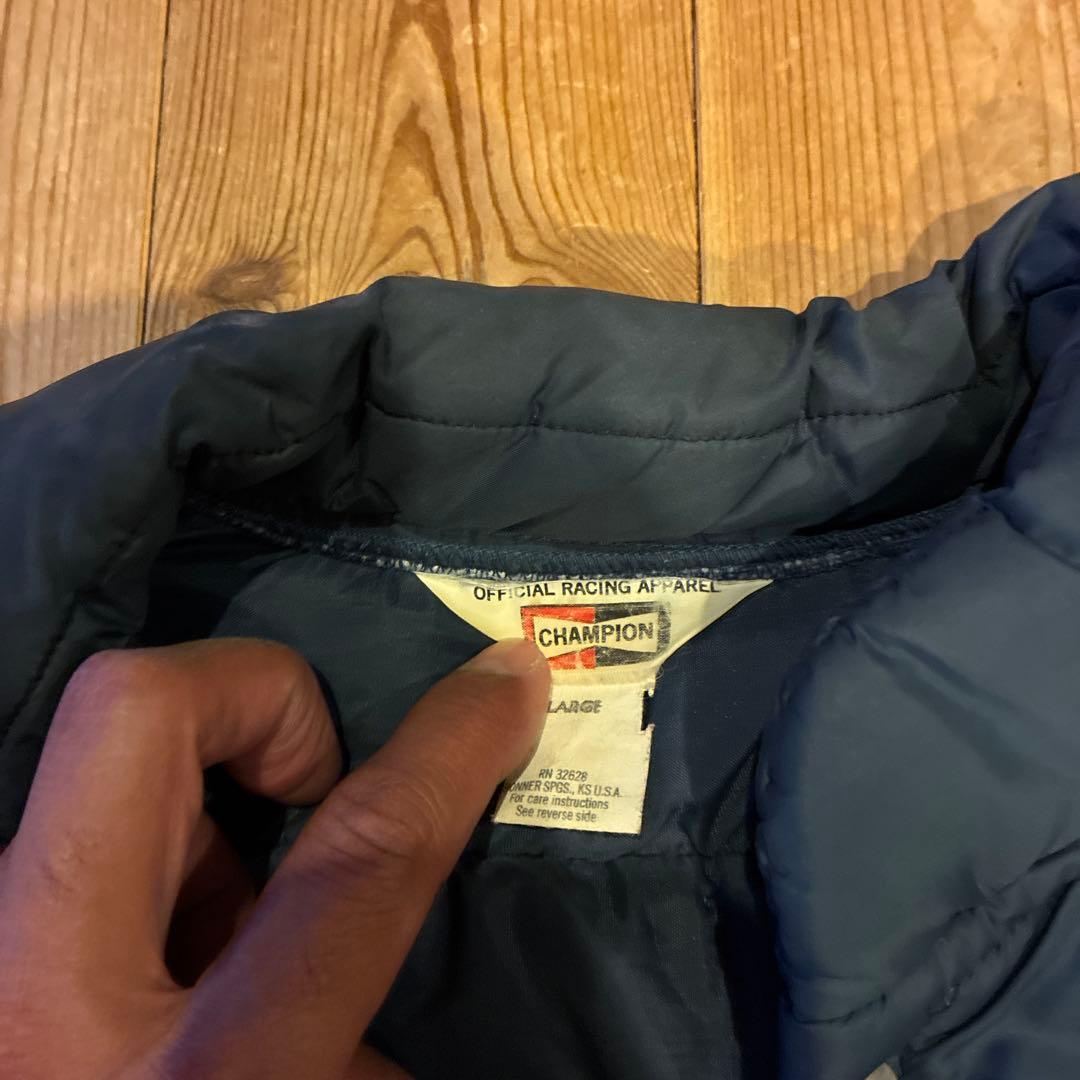 J*k様 70s CHAMPION SPARK PLUG USA製 ダウンベスト