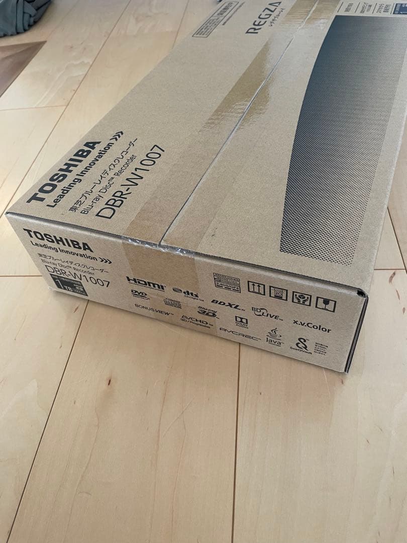 REGZA DBR-W1007 ブルーレイレコーダー