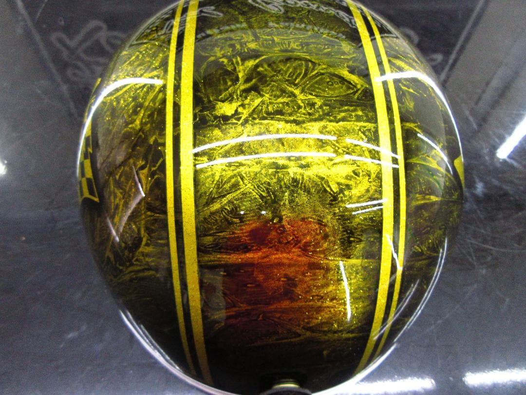 送料込！！カスタムコルク半　マーシャル　黄ラップ　ラメ最安値008