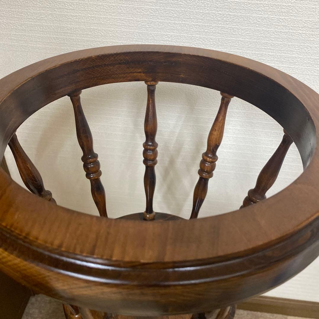 ドマン Demain フラワースタンド　アンティーク　イタリア製　スタンド　木製