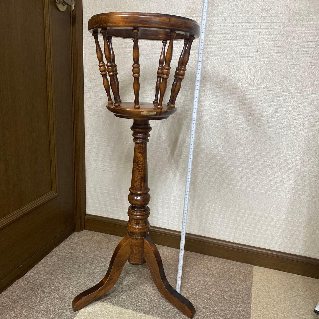 ドマン Demain フラワースタンド　アンティーク　イタリア製　スタンド　木製