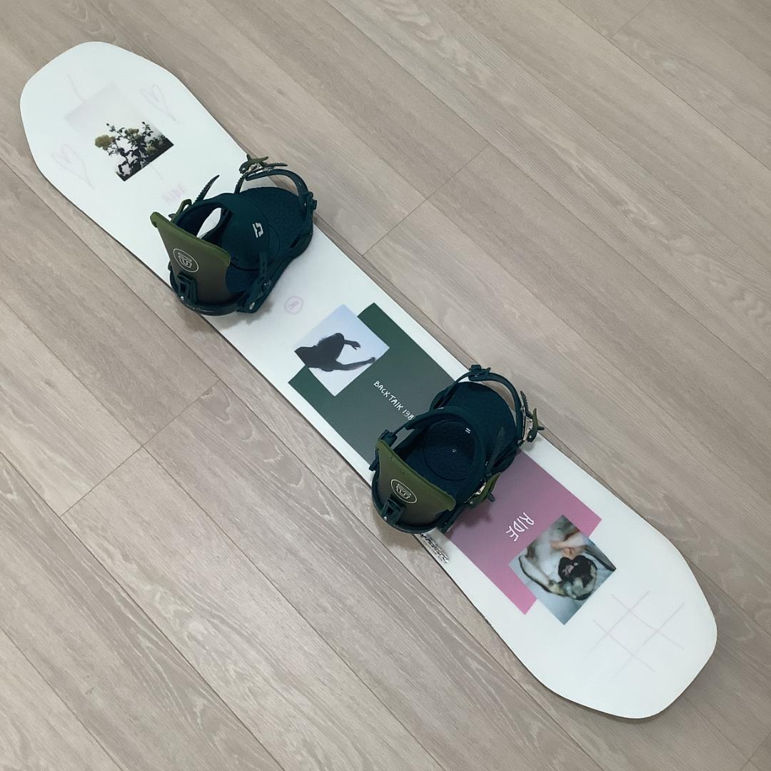 069RIDE138UNIONレディーススノーボード初心者やグラトリ向きセット