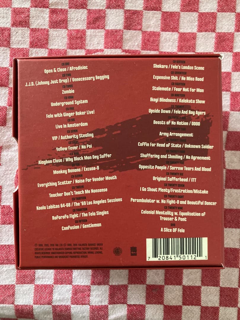 フェラ・クティ 全アルバム CD29枚組+DVD 美品