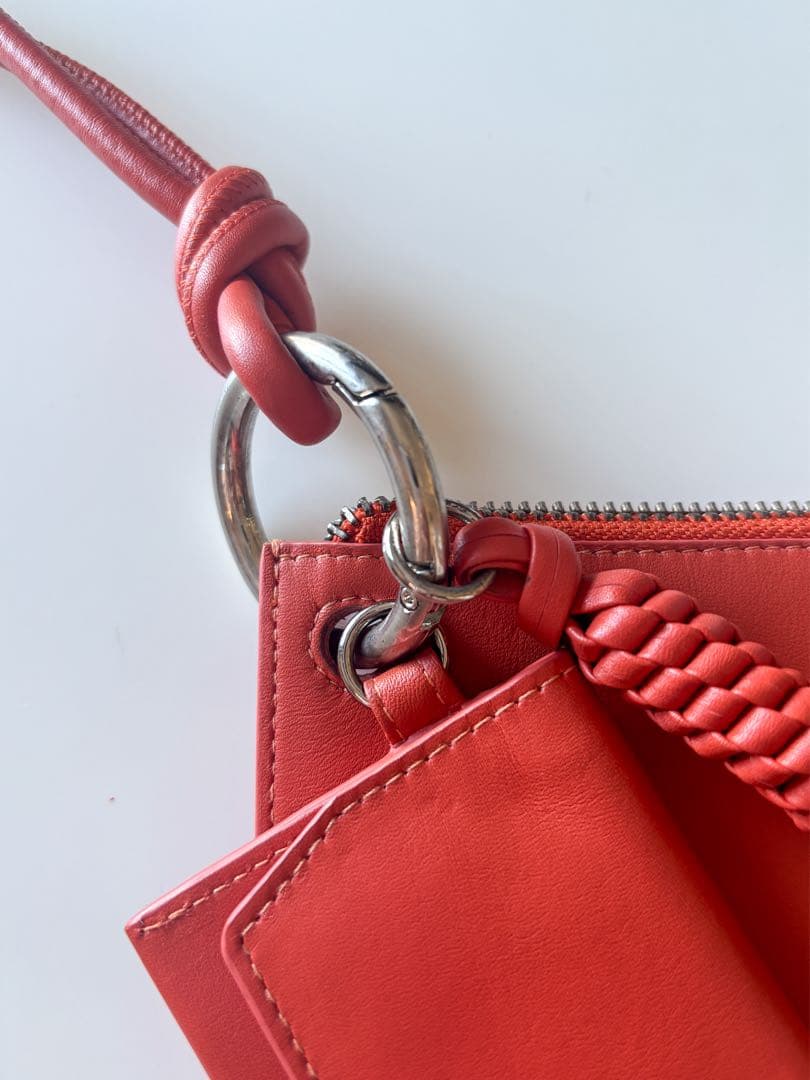 22SS DRIES VAN NOTEN ネックストラップ レザーバッグ