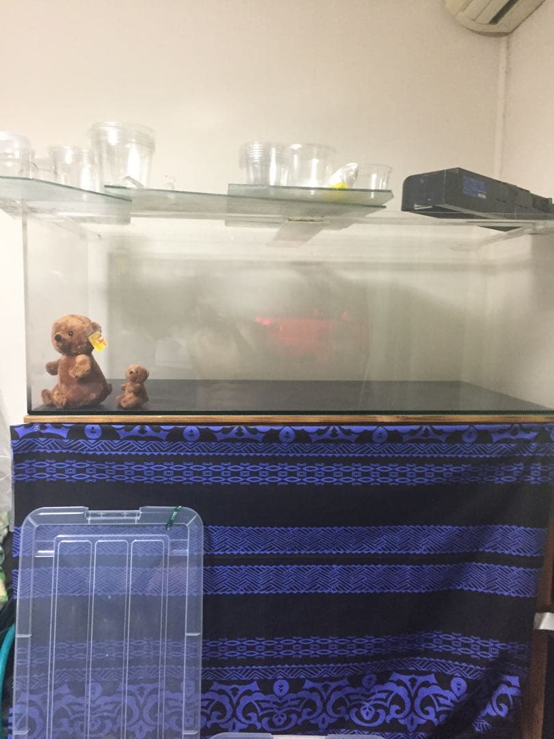 アクリル水槽 120水槽　水槽台セット