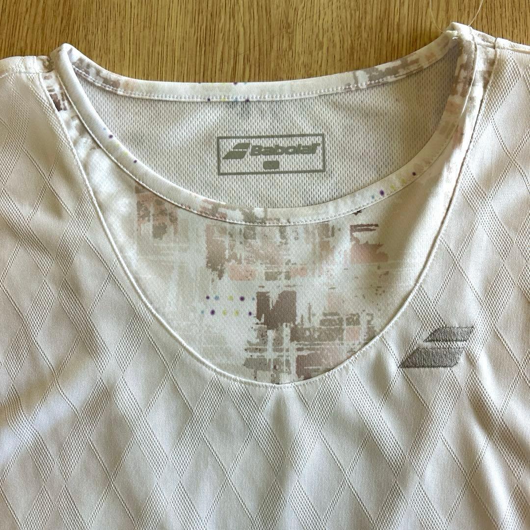 バボラ レディーステニスウエア　ゲームシャツキュロットパンツセットアップ　M