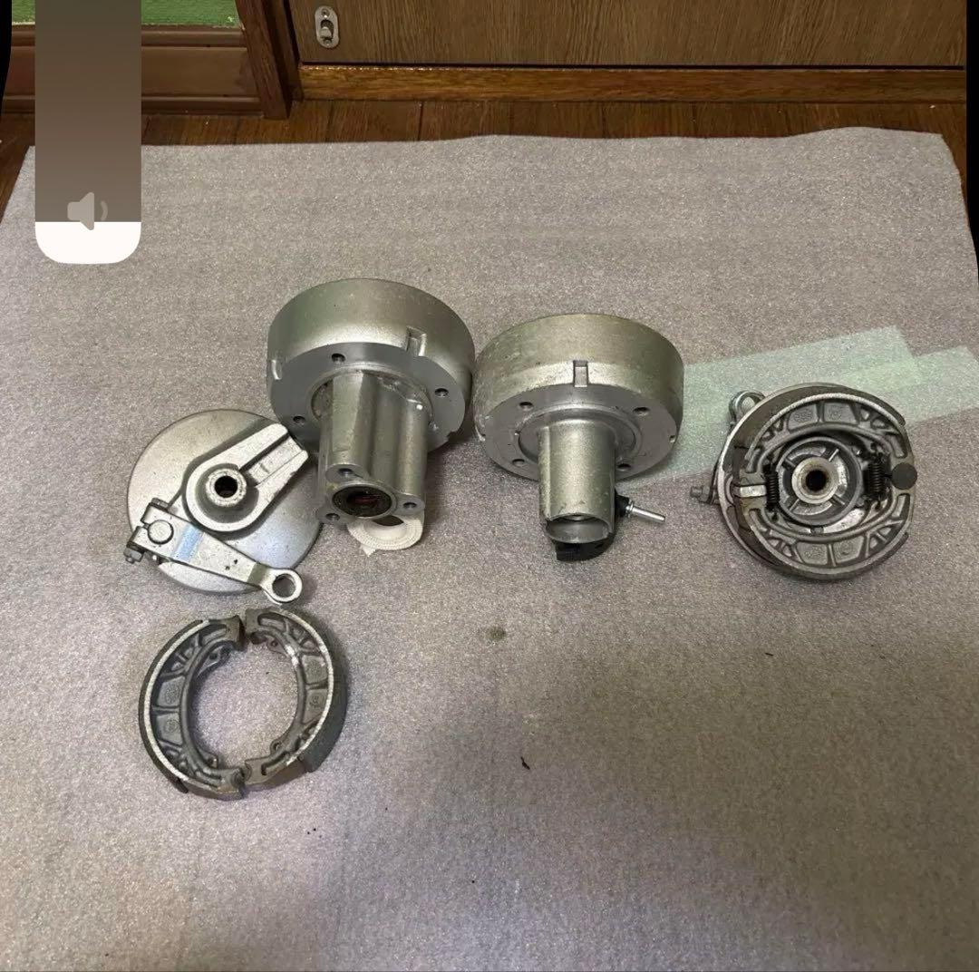 最終日18時まで　モンキー純正F &Rハブ　送料込み