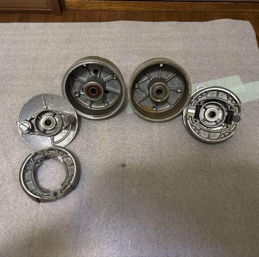 最終日18時まで　モンキー純正F &Rハブ　送料込み