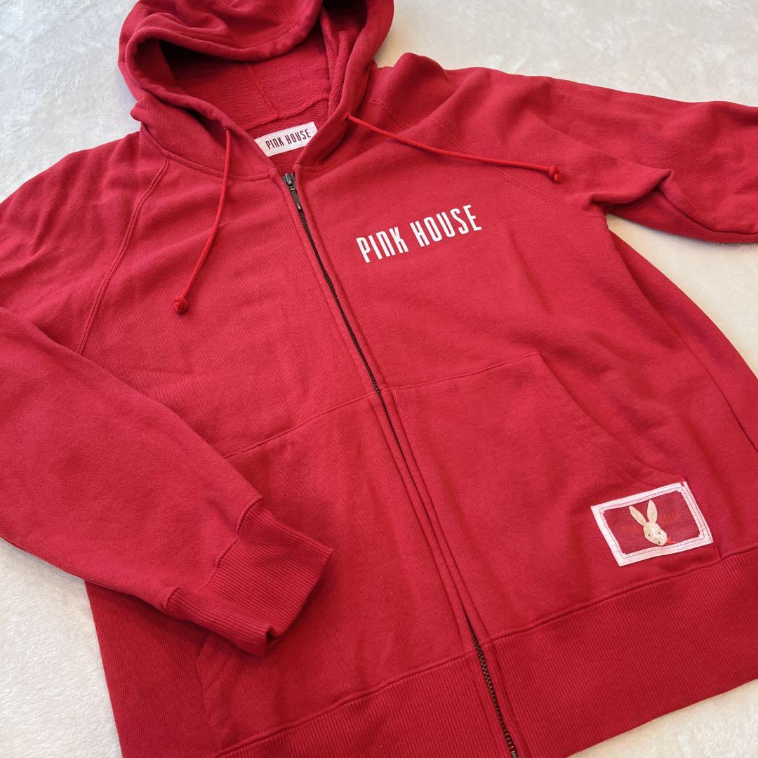 ピンクハウス　クッキーラビッツ刺繍 パーカー　Mサイズ