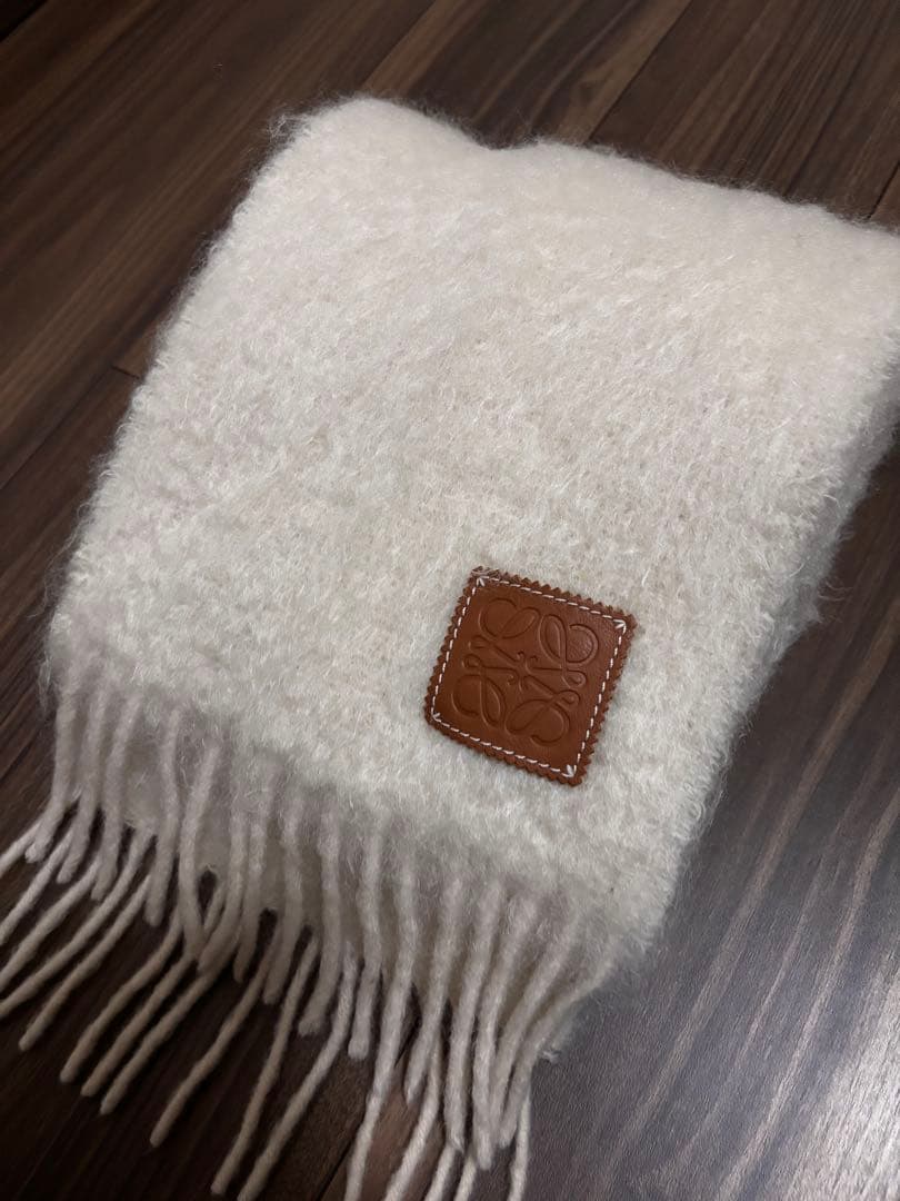 ロエベ　モヘアマフラー