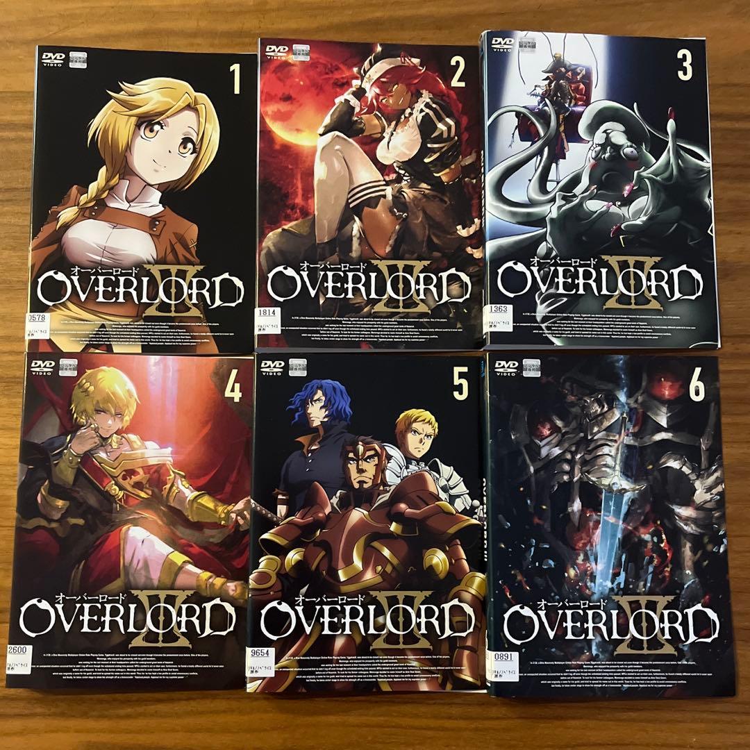 オーバーロード 1期＋2期＋3期　DVD 18枚　全巻セット