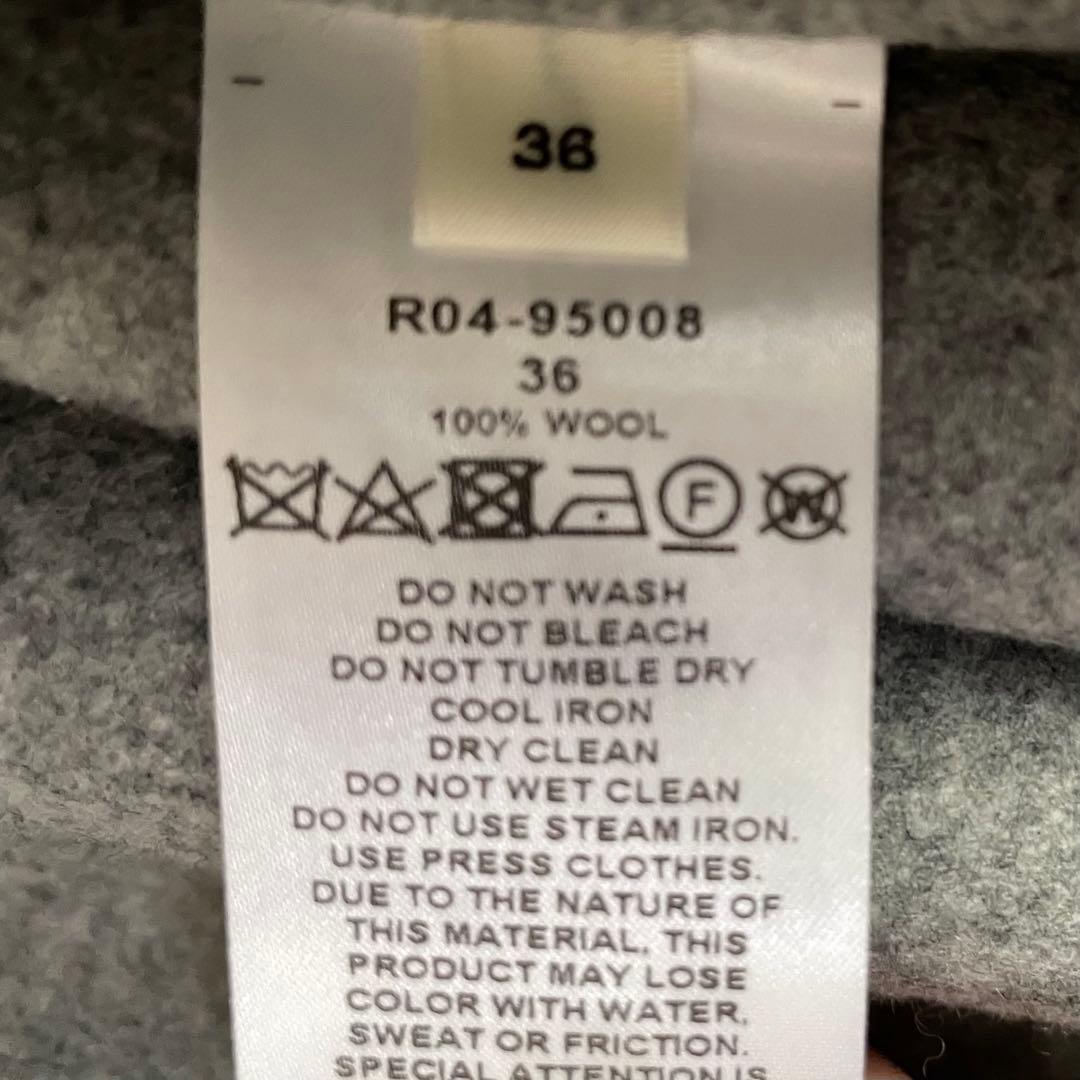 超美品 CYCLAS ポンチョ ケープ グレー 36 クリーニング済