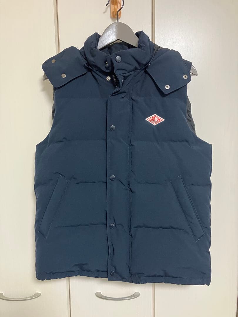 ダントン DANTON ダウンベスト アーバンリサーチドアーズ　ネイビー
