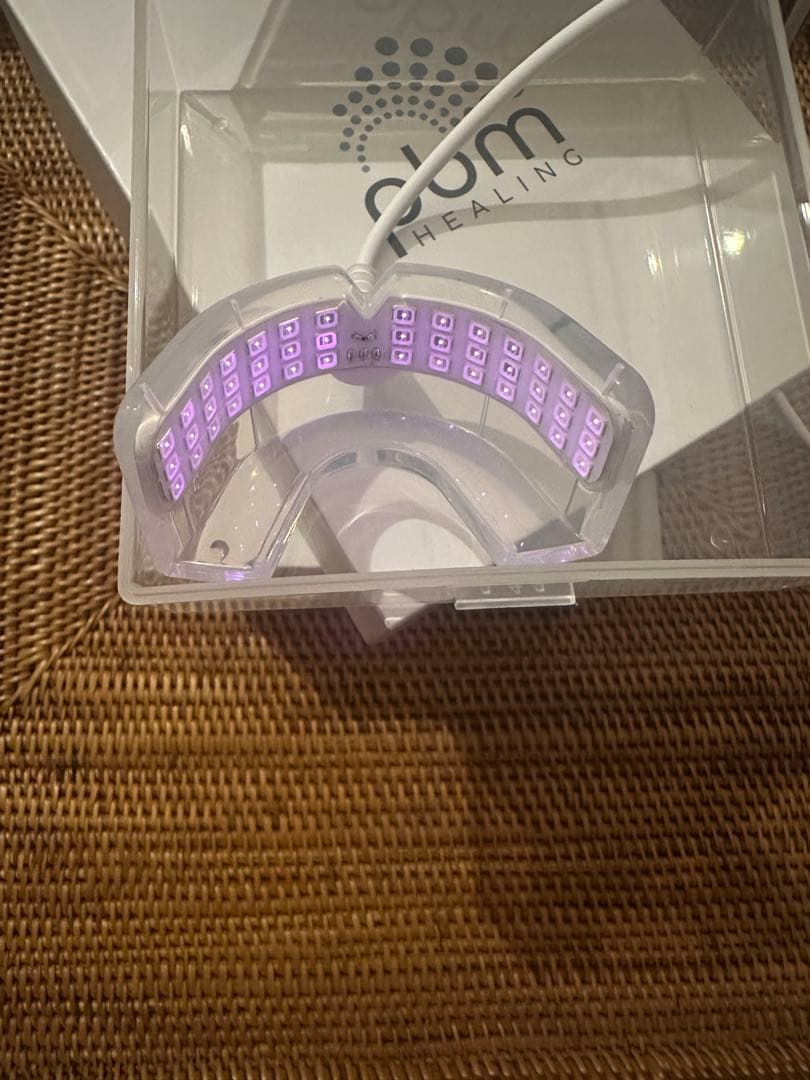 未使用に近い　pbmヒーリング　インビザライン　マウスピース矯正光加速装置