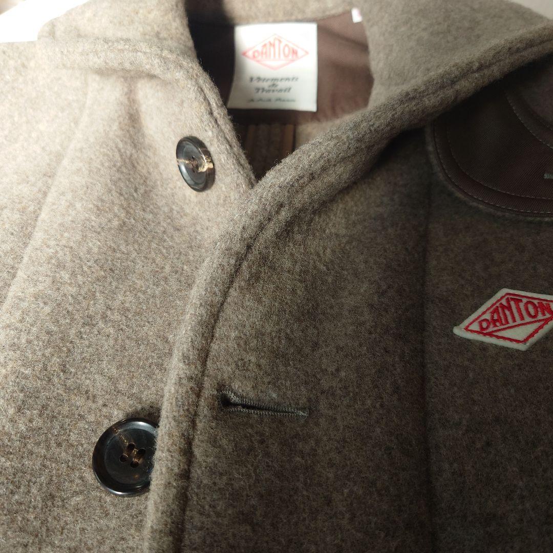 【新品】DANTONウール カジュアルレディースコート
