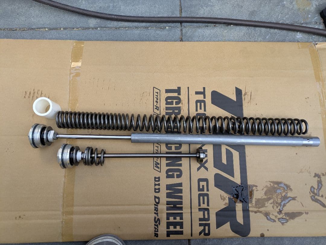 CRF250L MD47 純正サスペンション 前後セット