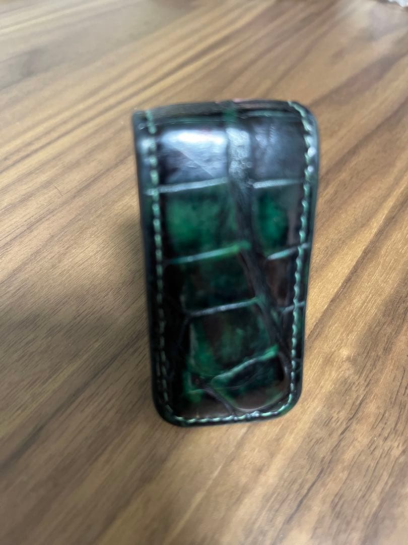 Berluti ベルルッティ アリゲーターレザー マネークリップ