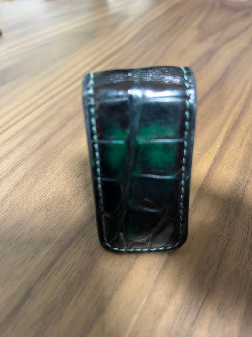 Berluti ベルルッティ アリゲーターレザー マネークリップ