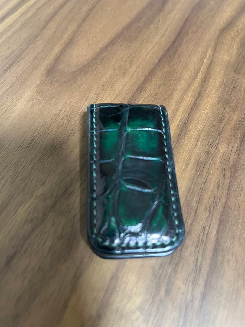 Berluti ベルルッティ アリゲーターレザー マネークリップ