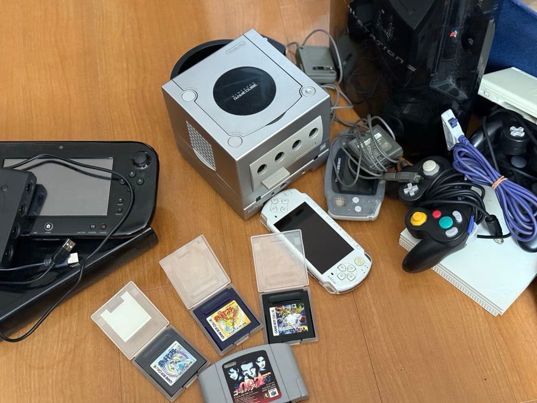 PSP、PS3、PS2、ゲームボーイアドバンス、ゲームキューブ、その他