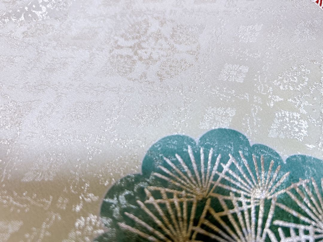 豪華刺繍入り♡七五三　3歳　男の子　抹茶色　緑系　小さめ